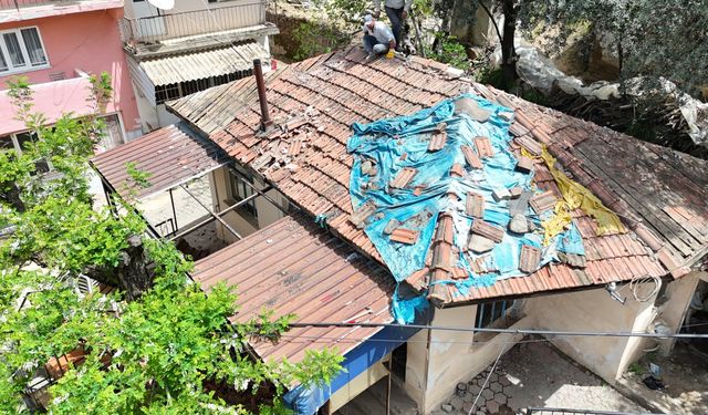 Nazilli Belediyesi Aksu'da atıl durumdaki köy konağını baştan sona yeniledi