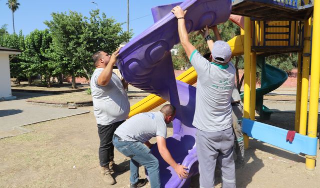 Başkan Tetik talimat verdi: Çocuk oyun parklarında büyük dönüşüm