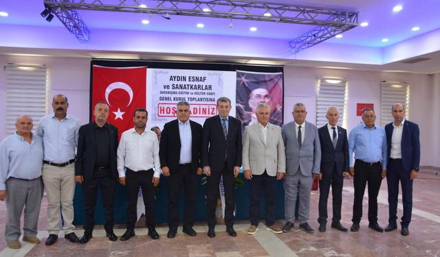 AYESOB Vakfı'nın yeni yönetimi belli oldu.. Muhammet Ali Künkcü güven tazeledi