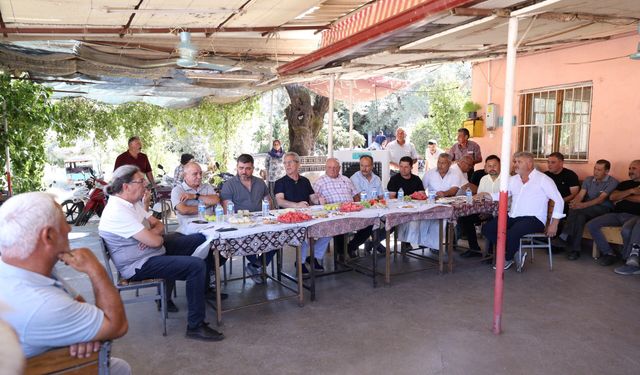 Başkan Tetik, Arslanlı ve Sailer'de vatandaşları dinledi