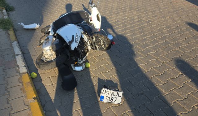 Nazilli'de motosikletler çarpıştı: 2 ağır yaralı