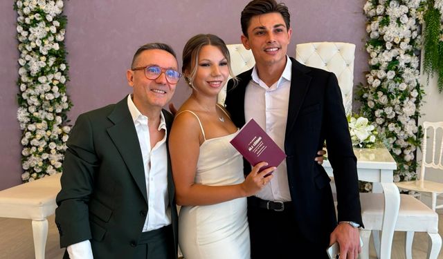 Nazilli’ye İspanyol gelin: Mutluluğa “evet” dediler