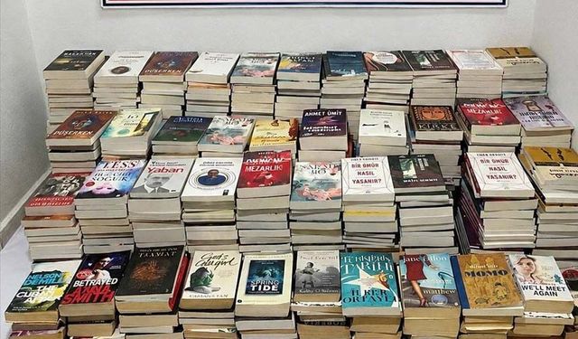 658 adet bandrolsüz kitap ele geçirildi