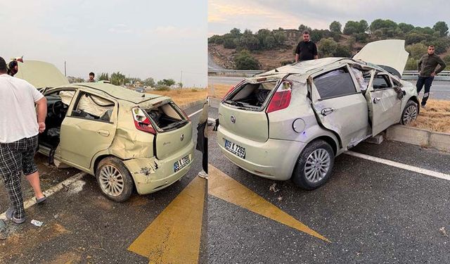 Trafik kazasında 4 yaralı