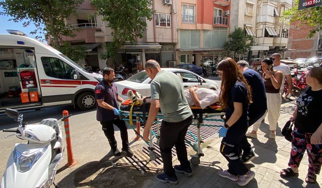 Nazilli’de motosiklet kazası: Sürücü metrelerce sürüklendi