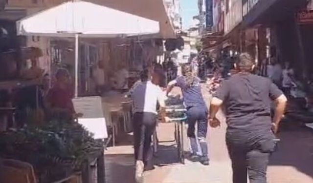 Ecel onu çarşıda yakaladı