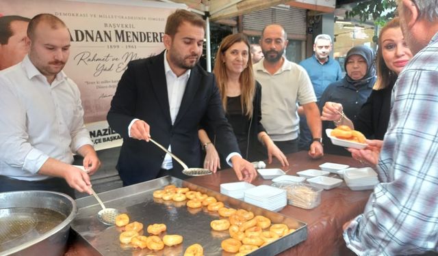 AK Parti Nazilli’den Menderes için lokma hayrı