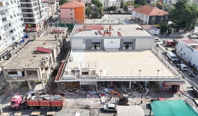 Nazilli'de yıkım öncesi pazar ve trafik düzenlemesi