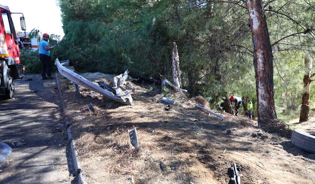 Turistleri taşıyan otobüs şarampole uçtu: 2 ölü 9 yaralı