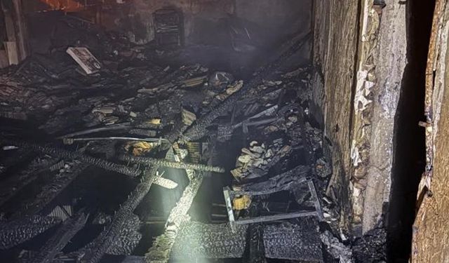 Yangında yaralanan kadın hayatını kaybetti