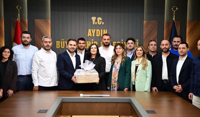 Başkan Çerçioğlu, AK Parti Nazilli heyetini ağırladı