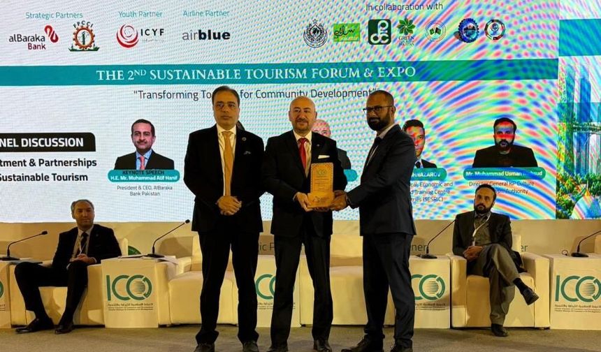 Başkan Ülken, Pakistan’da AYTO’yu temsil etti