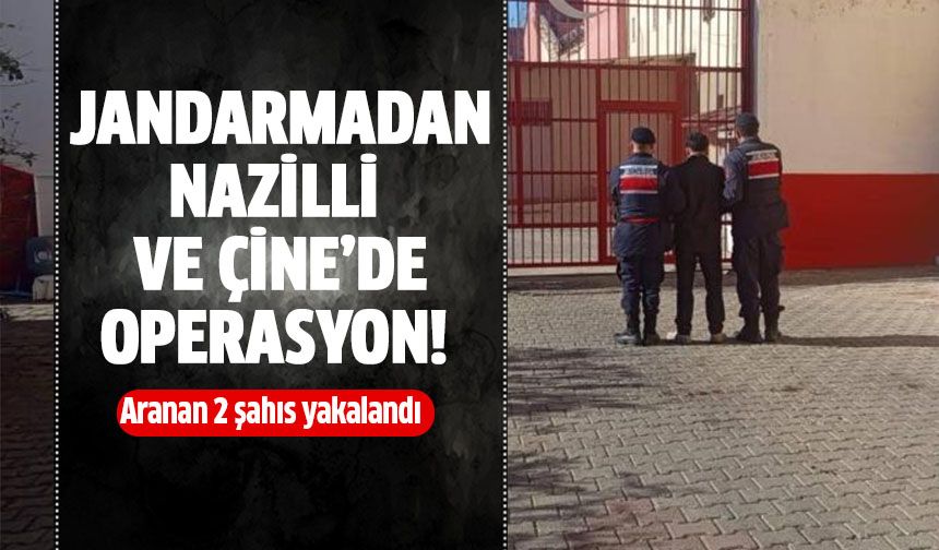 Aydın’da 2 aranan şahıs yakalandı