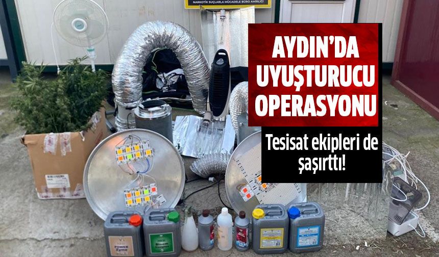 Tesisat ekipleri de şaşırttı!