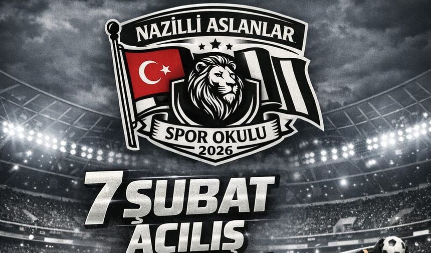 Nazilli Aslanlar Futbol Akademisi açılıyor