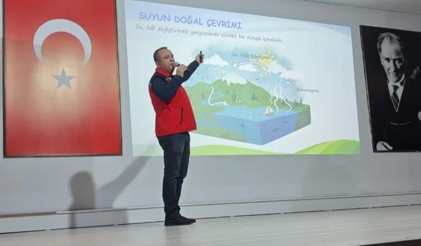 Aydın’da öğrencilere su verimliliği anlatıldı