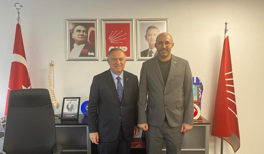 Başkan Zencirci CHP Genel Merkezi’nde temaslarda bulundu