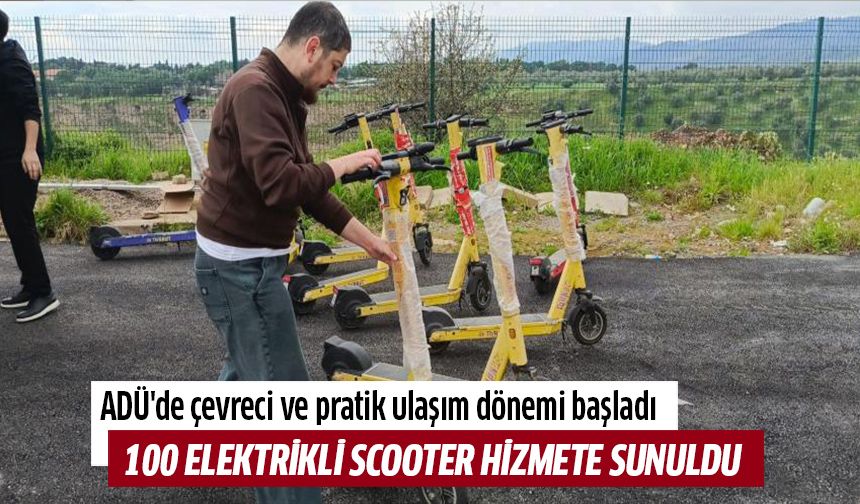 Üniversiteden öğrencilere modern ulaşım konforu