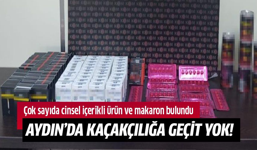 Aydın'da işyerine baskın!