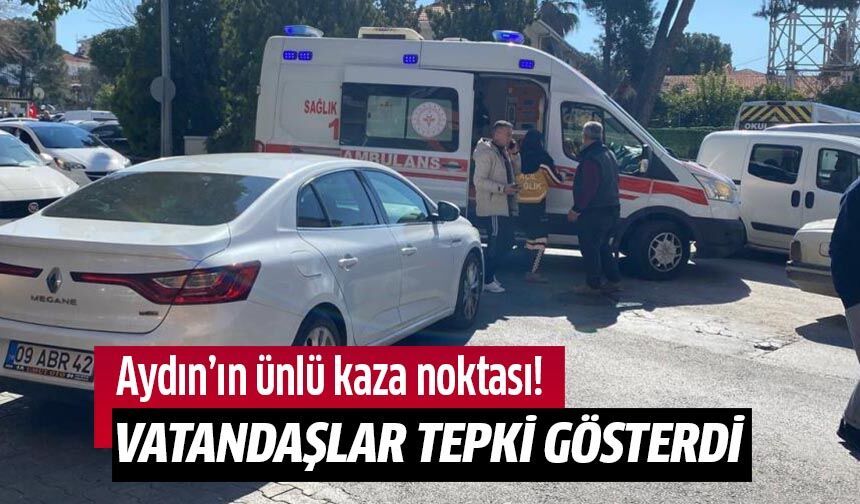 Aydın'ın ünlü kaza noktası!