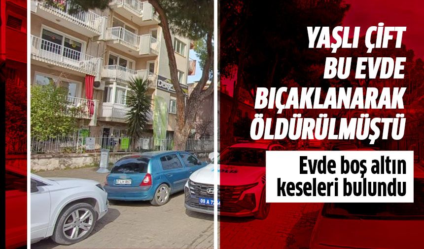 Yaşlı çiftin evinden boş altın keseleri çıktı!