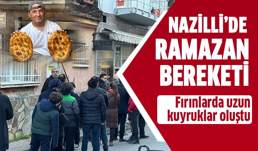 Fırınlarda uzun kuyruklar oluştu