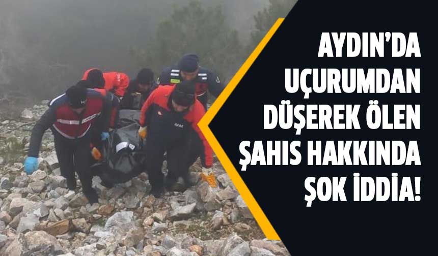 Uçuurmdan düşerek ölen şahıs hakkında şok iddia!