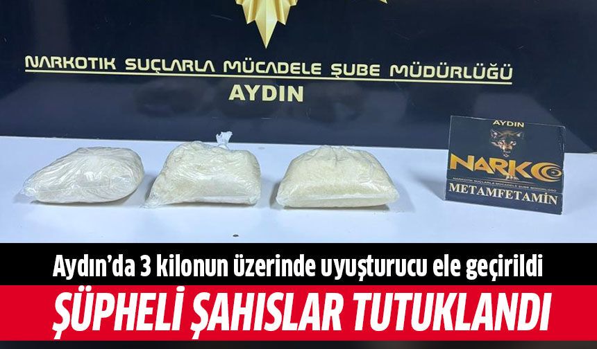 Aydın'da zehir tacirleri tutuklandı