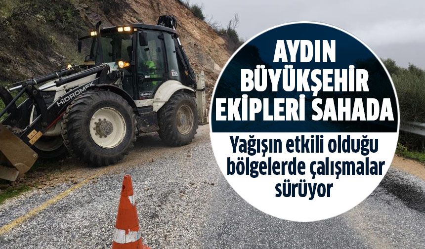 Büyükşehir ekipleri sahada!