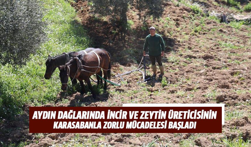 Toprağın tavı kaçmadan arazilerini işlemek isteyen çiftçiler zamanla yarışıyor