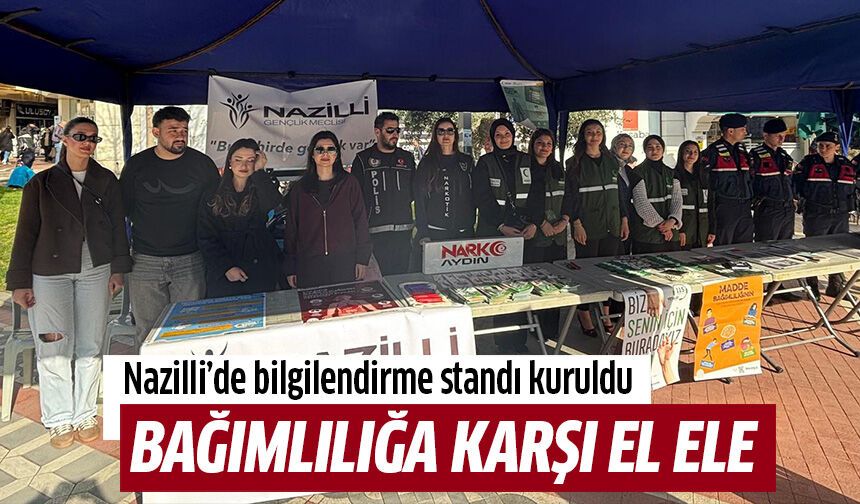 Bağımlılığa karşı el ele