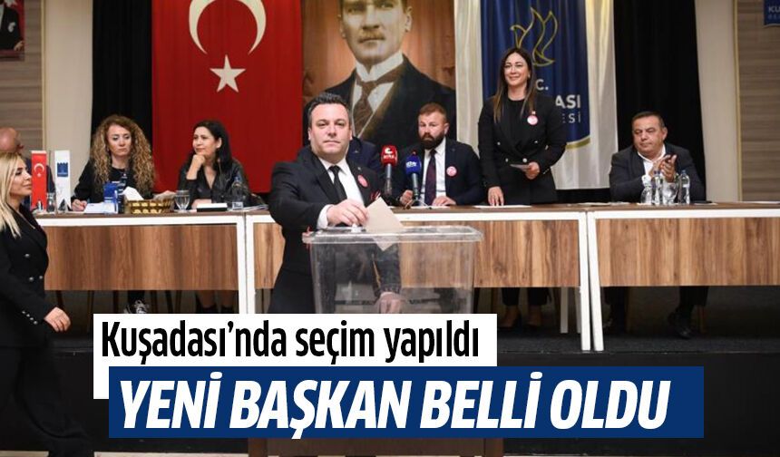 Kuşadası'nda yeni başkan belli oldu!
