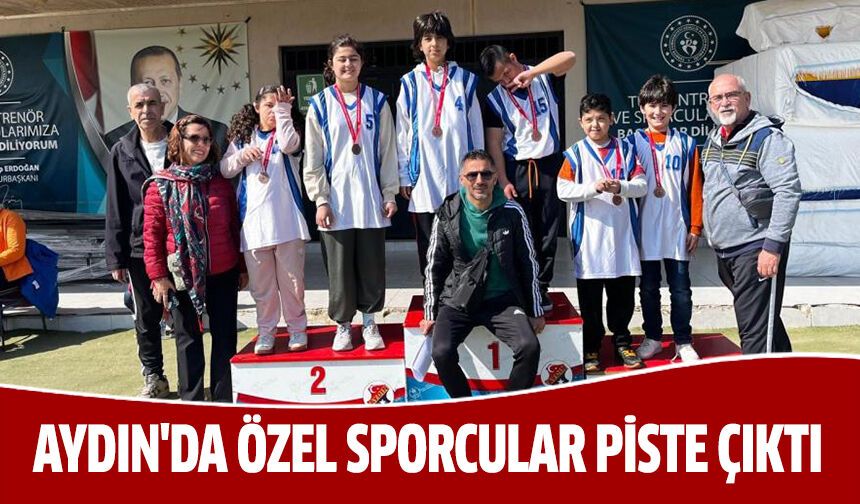 Aydın'da özel sporcular piste çıktı