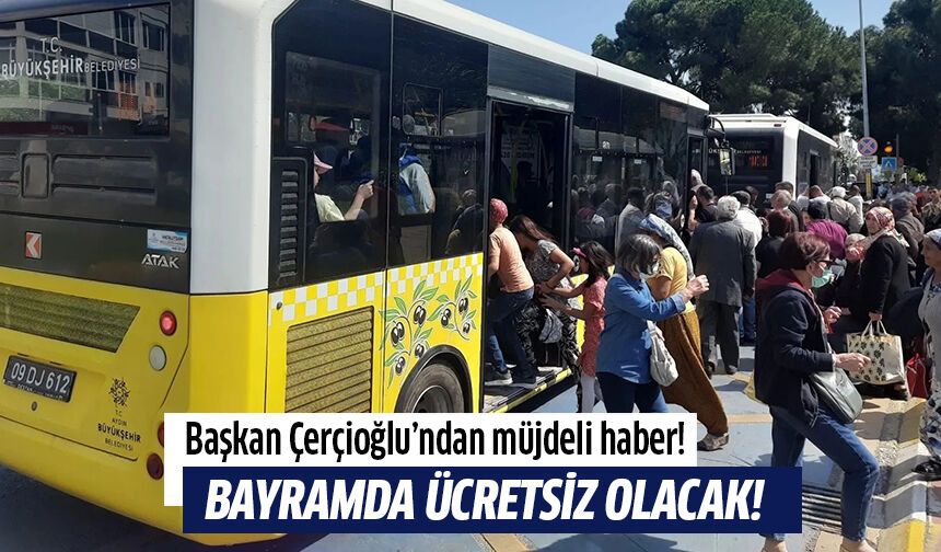 Başkan Çerçioğlundan müjdeli haber!