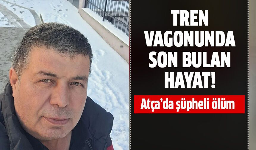 Tren vagonunda son bulan hayat!