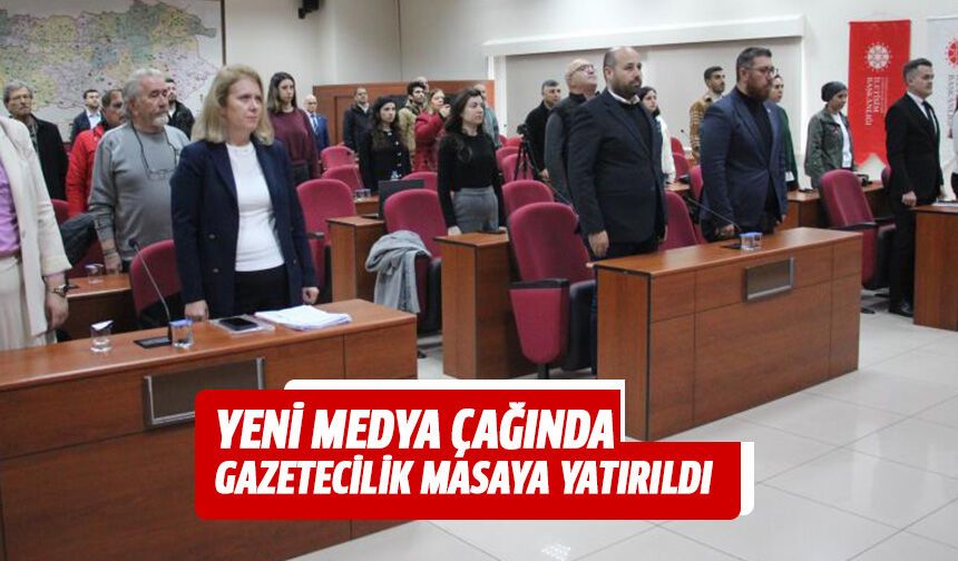 Aydın'da gazetecilere dijital çağ eğitimi