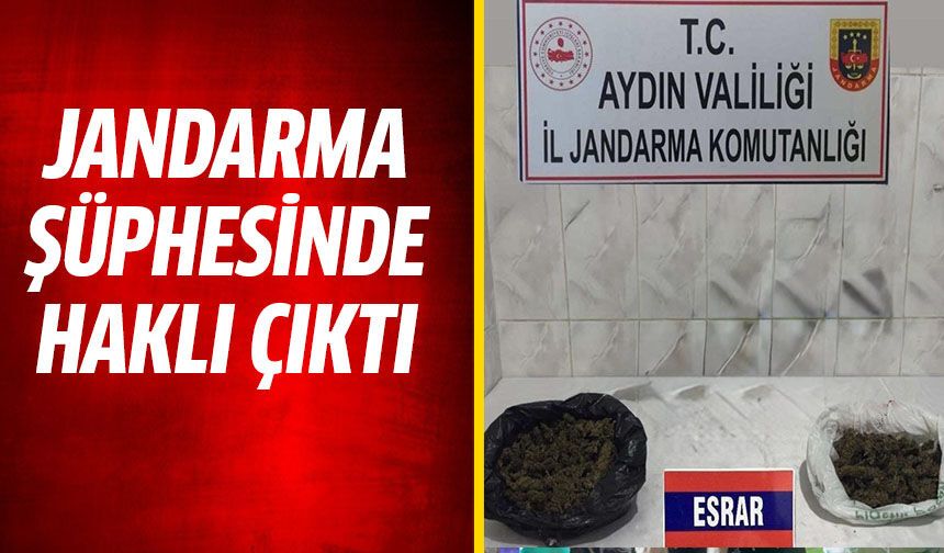 Nazilli'de durdurulan araçtan çıkanlar şoke etti!