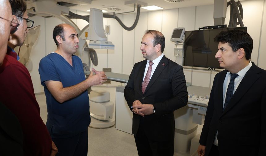Aydın Şehir Hastanesi’nde ilk anjiyo başarıyla yapıldı
