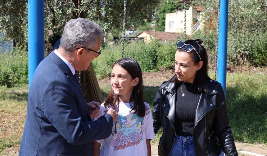 Başkan Tetik, 11 yaşındaki Simay’ın talebine kayıtsız kalmadı