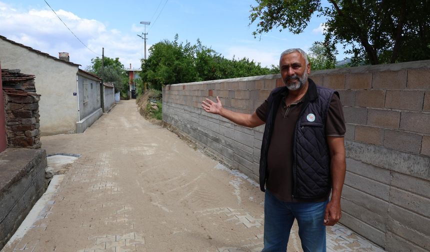 Yazırlı’da yollar yenileniyor