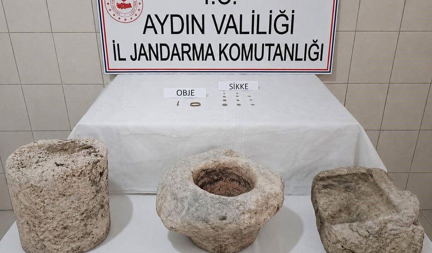Bozdoğan’da tarihi eser operasyonu