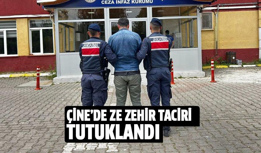 Çine'de zehir taciri tutuklandı!