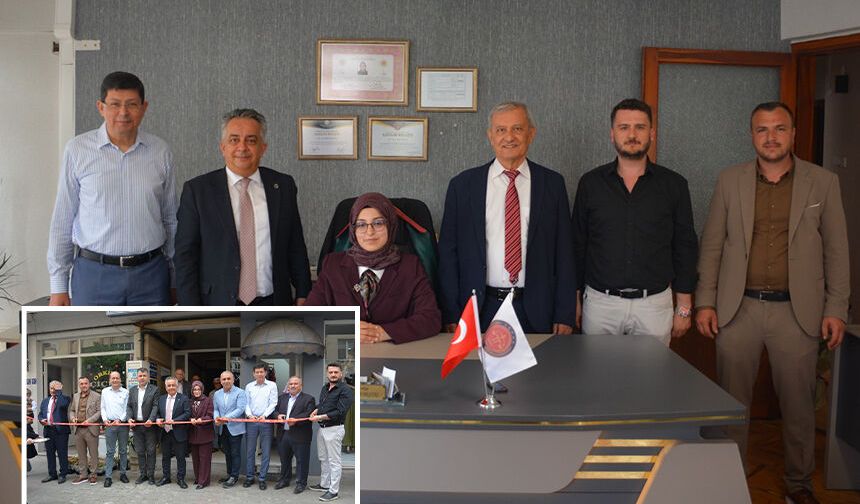 Nazilli’de hukuk camiasına yeni bir soluk.. Genç avukat bürosunu açtı