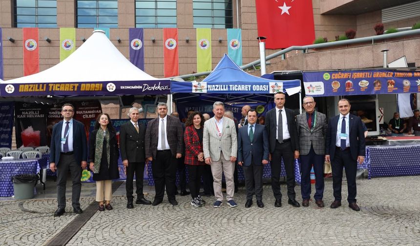 Nazilli Ticaret Odası Ankara’da göz doldurdu