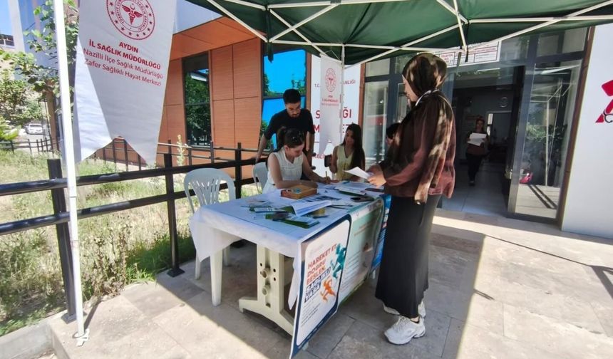 Nazilli’de 'hareket yaşını öğren, sağlıklı yaşa' kampanyası başladı
