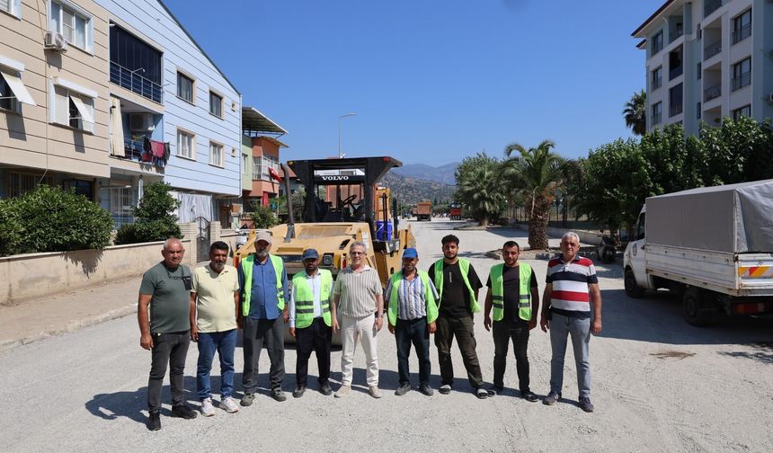 Başkan Tetik 41 noktadaki yol çalışmalarını yerinde inceledi