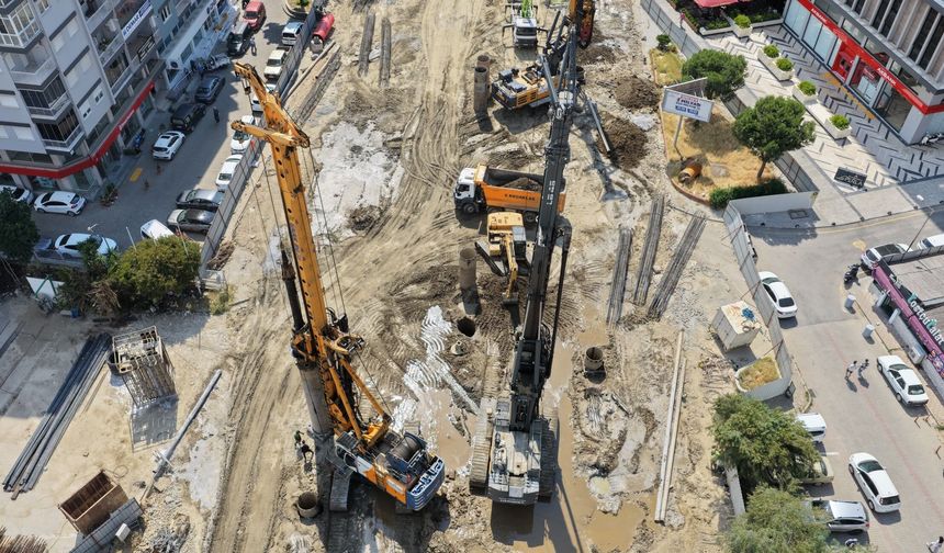 Dörtyol Köprülü Kavşağı'nda çalışmalar yüzde 45'e ulaştı