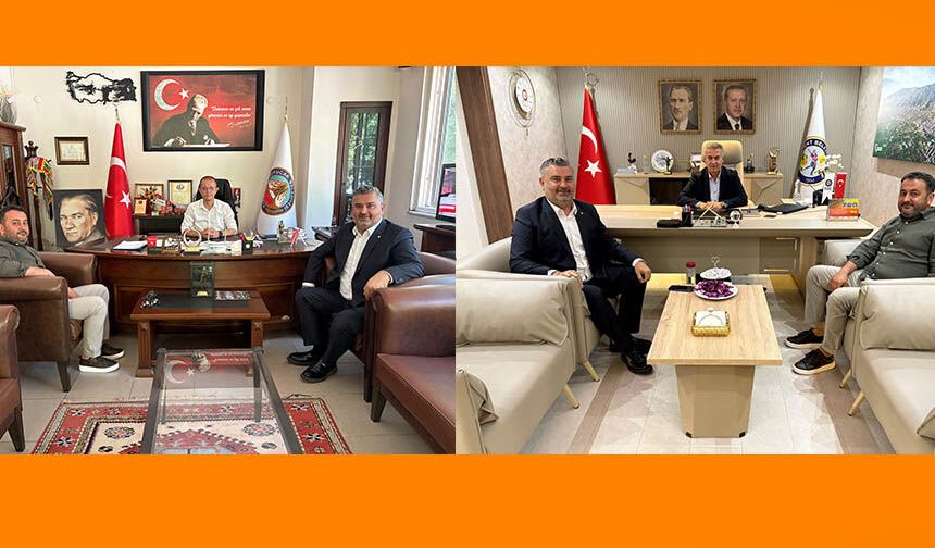 NTO Başkan Adayı Akgün'den Buharkent ve Kuyucak belediyelerine ziyaret