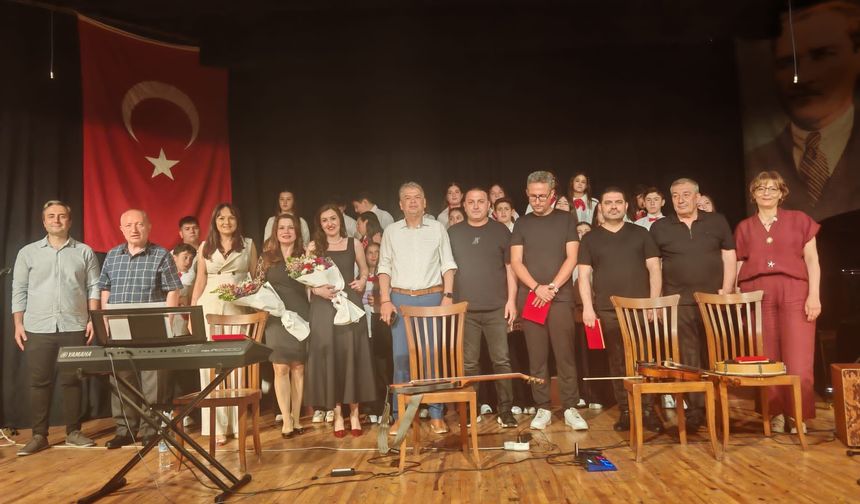 Koçlar Ortaokulu'ndan sanat dolu gece