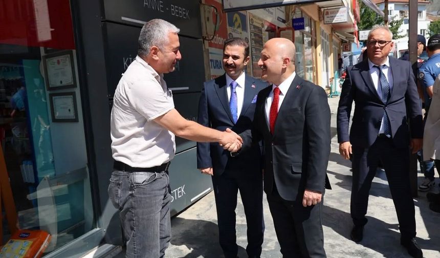 Vali Varol’un ilçe ziyaretleri sürüyor